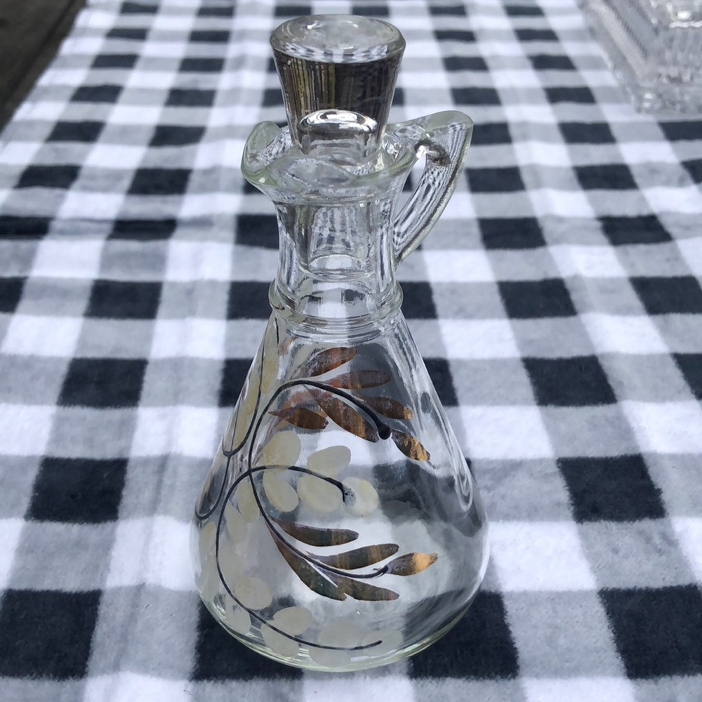 Vintage oil/water vase